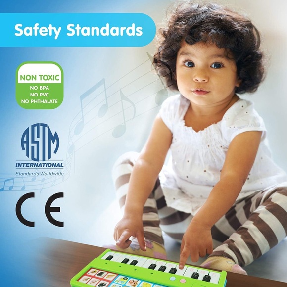 Best Learning My First Piano Book 6 instruments 10 songs educational toy EUC - Picture 9 of 14